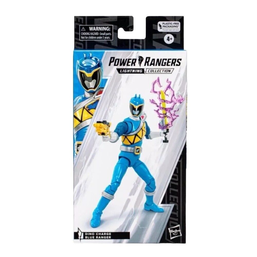 Hasbro Power Ranger Lightning Collection Dino Charge‎ Blue Ranger Action Figure